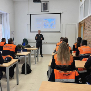 Jefe de Agrupación de Protección Civil de Valdemaqueda asiste a la formación impartida en el IFISE